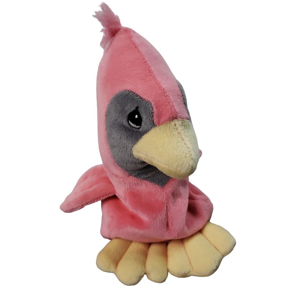 Vintage 90s Precious Moments Tender Tails Flamingo & Cardinal Plush Toys EUC - Picture 2 of 13